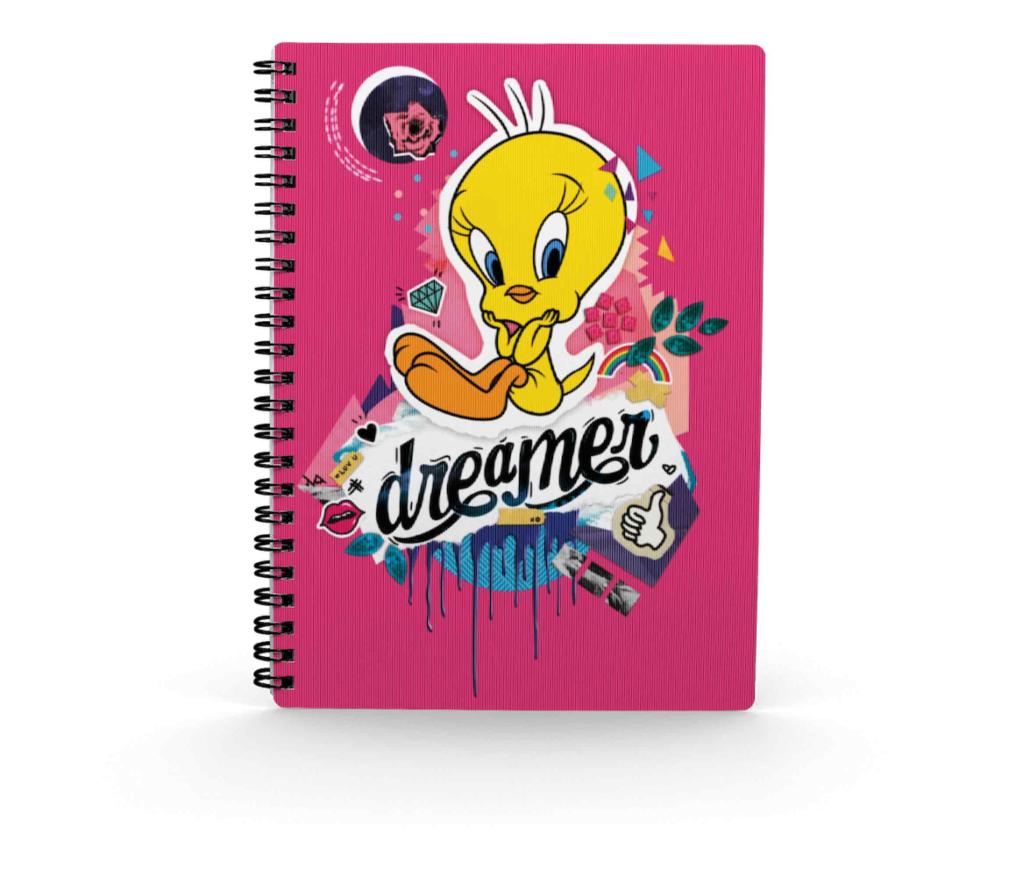 LOONEY TUNES - Piolin Dreamer - 3D Effect Notebook "15x21x2cm"