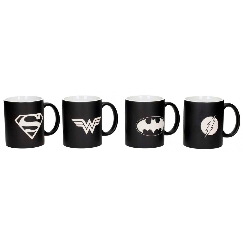 DC - Logo - Set of 4 Ceramic Mug "30x24x9cm"