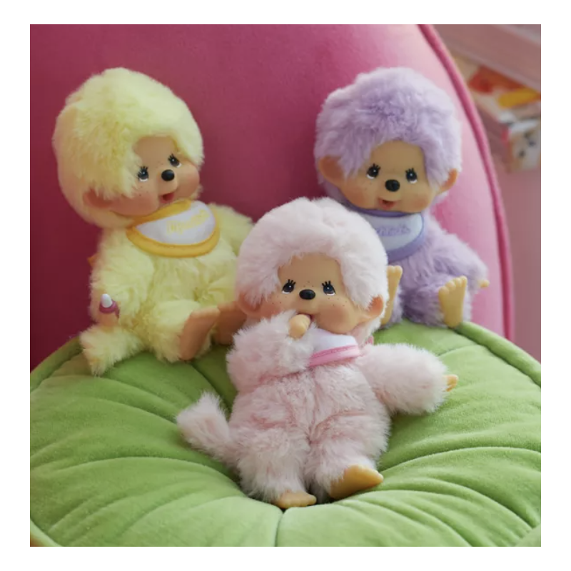 MONCHHICHI - Micro Pastel 14 cm - BOX 12 pcs