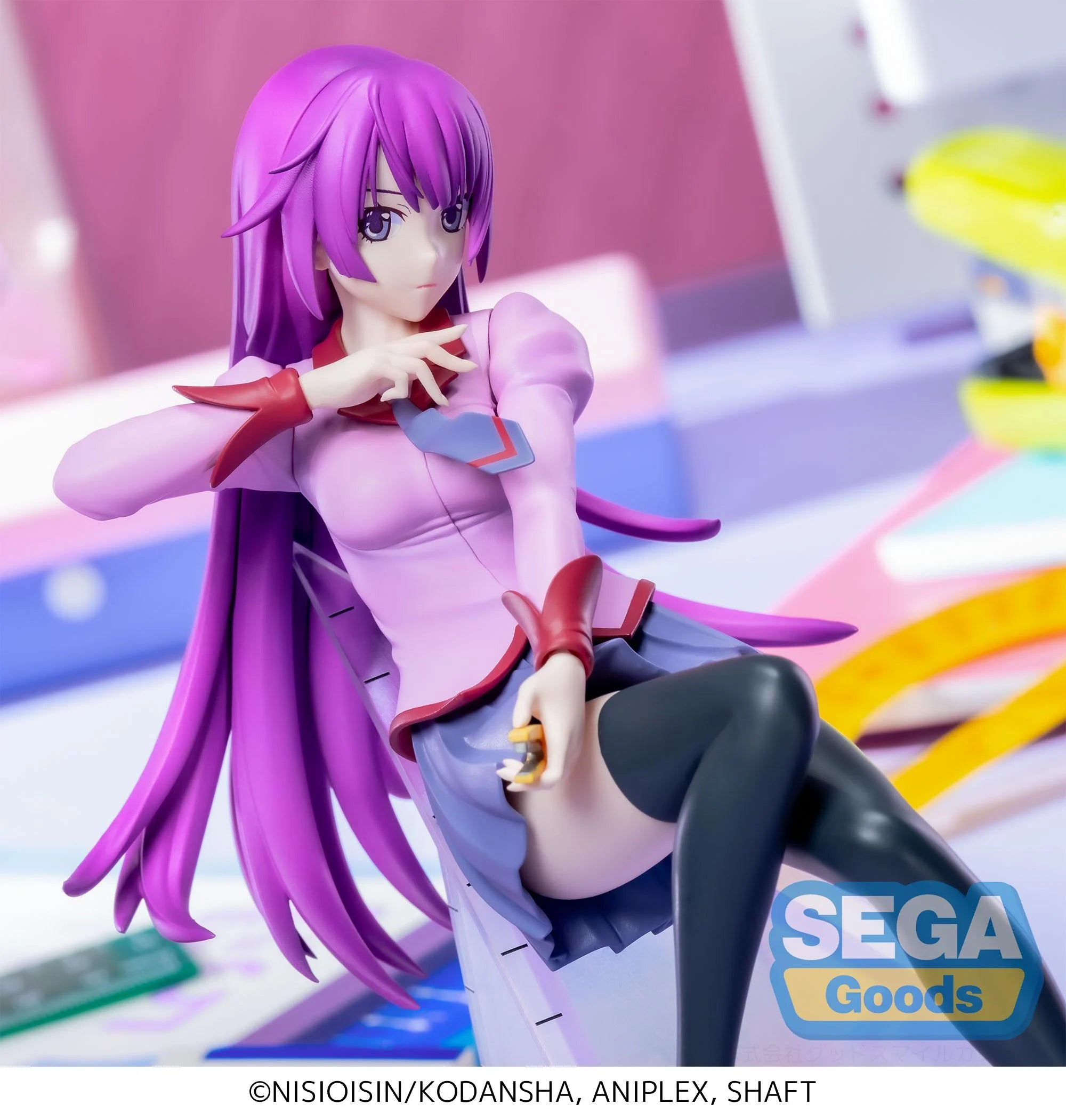 MONOGATARI - Hitagi Senjyogahara - Figure Luminasta 19cm