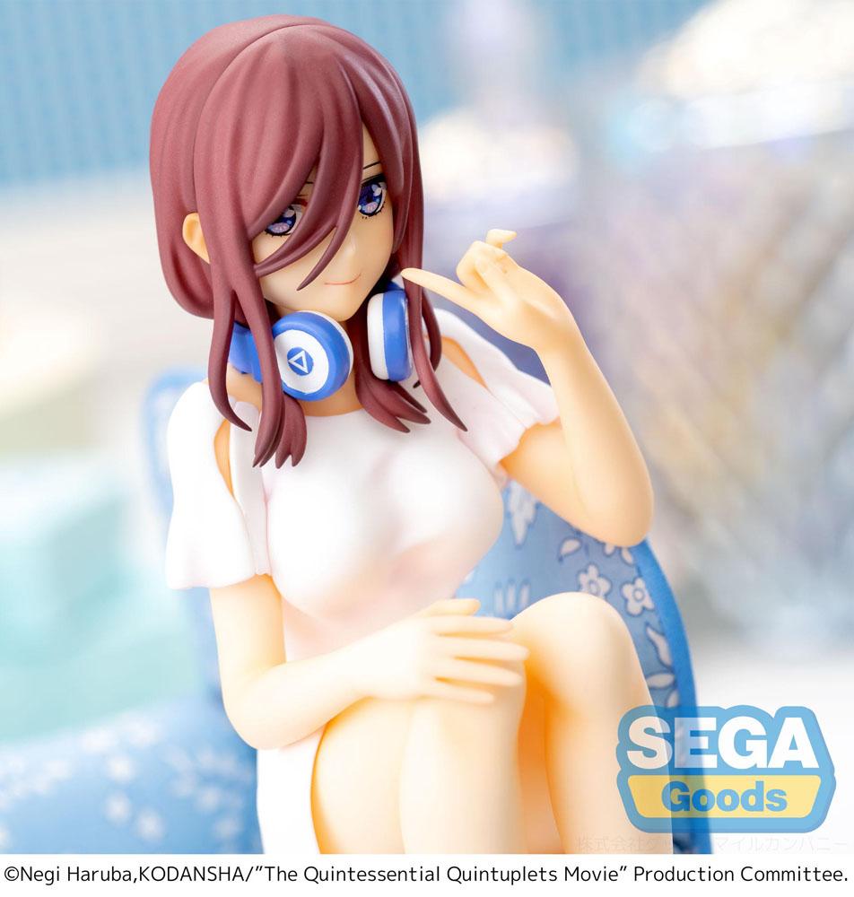 QUINTESSENTIAL QUINTUPLETS - Miku Nakano - Figure PM Perching 12cm