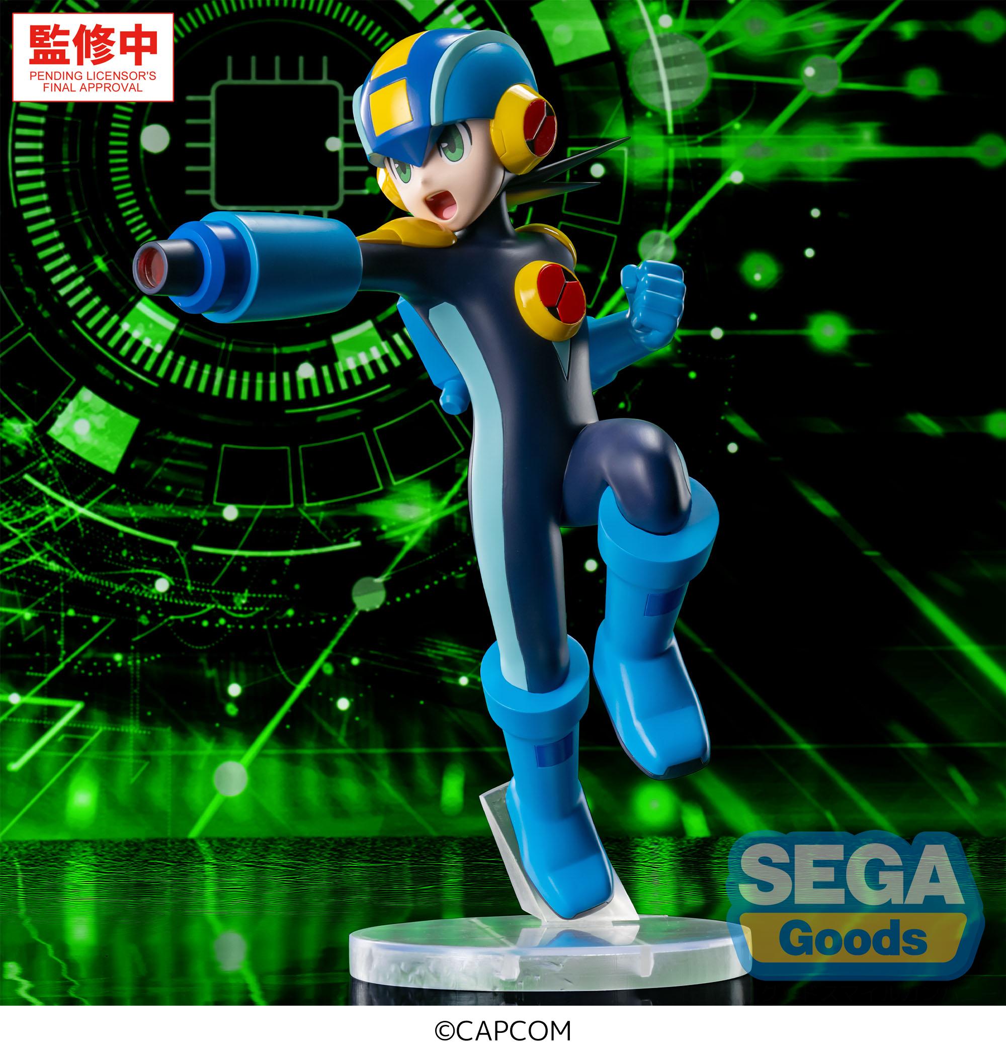 MEGA MAN BATTLE NETWORK - Mega Man - Figure Luminasta 22cm