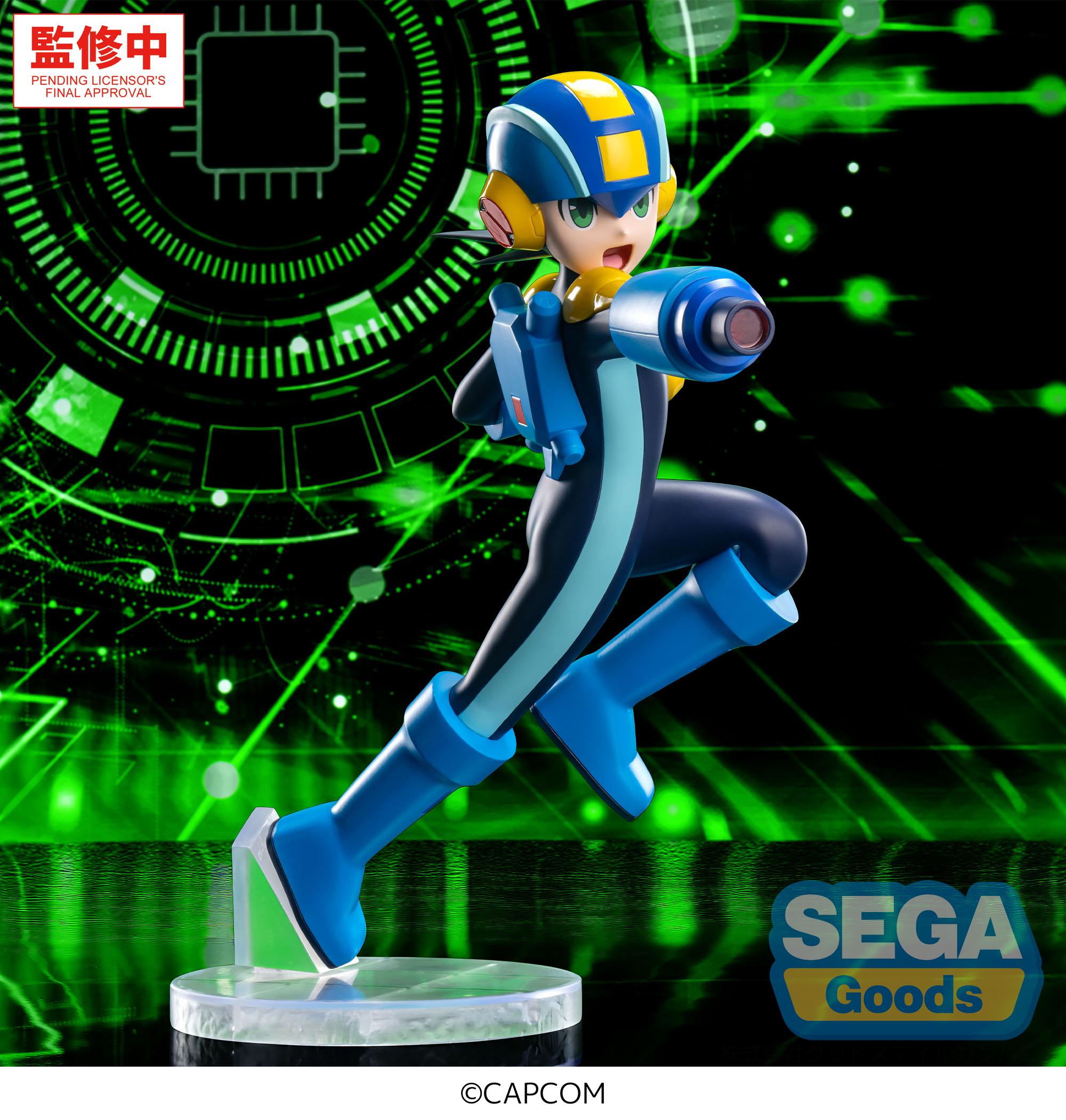 MEGA MAN BATTLE NETWORK - Mega Man - Figure Luminasta 22cm