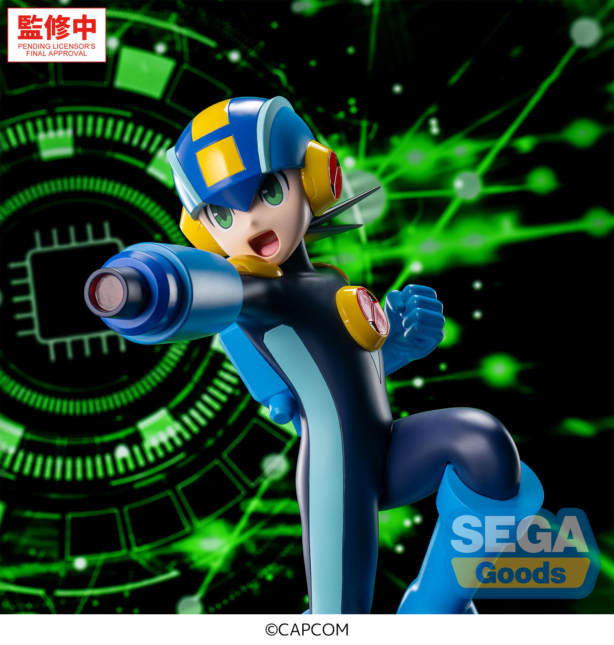 MEGA MAN BATTLE NETWORK - Mega Man - Figure Luminasta 22cm