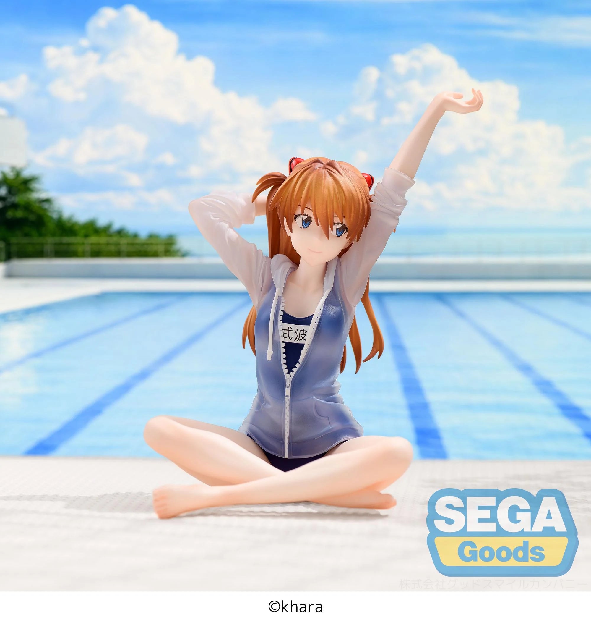 EVANGELION - Asuka "School Swimsuit" - Figure Yumemirize 16cm