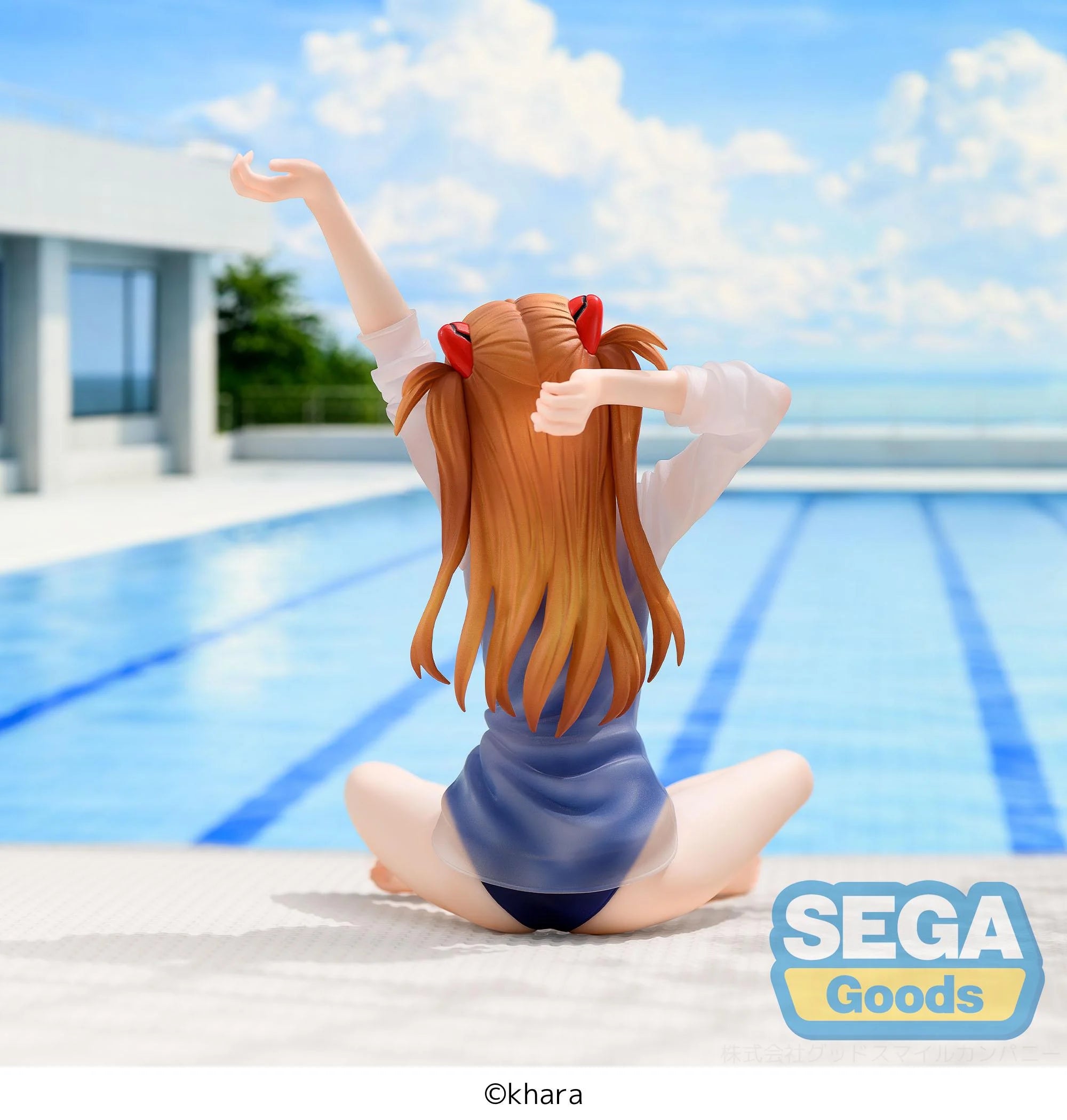EVANGELION - Asuka "School Swimsuit" - Figure Yumemirize 16cm