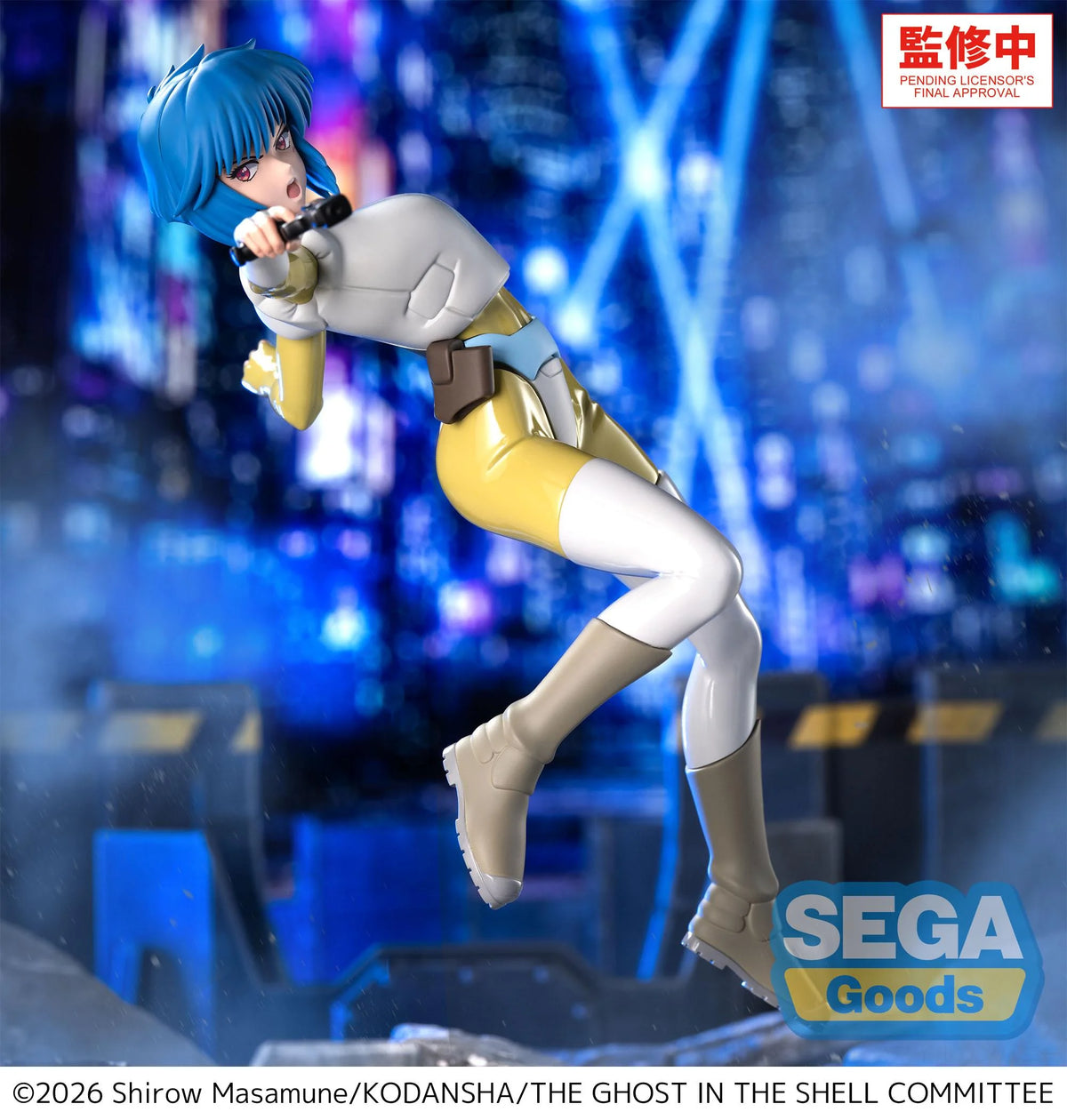 GHOST IN THE SHELL (1995) - Motoko Kusanagi - Figure Luminasta 20cm