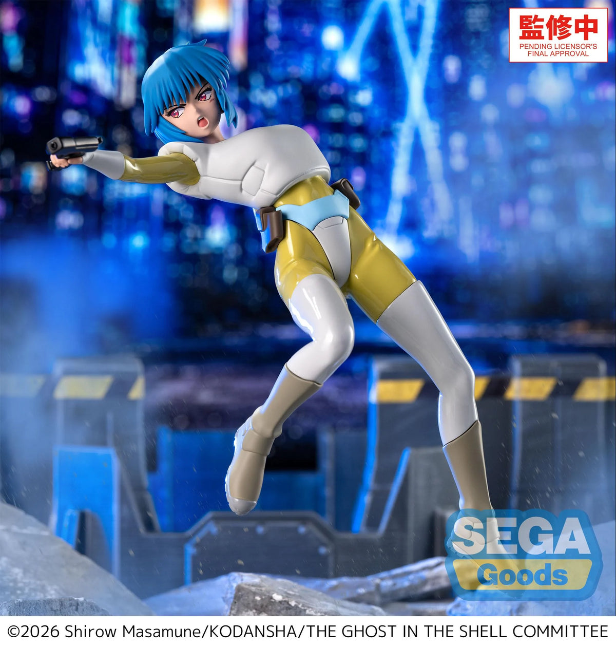 GHOST IN THE SHELL (1995) - Motoko Kusanagi - Figure Luminasta 20cm