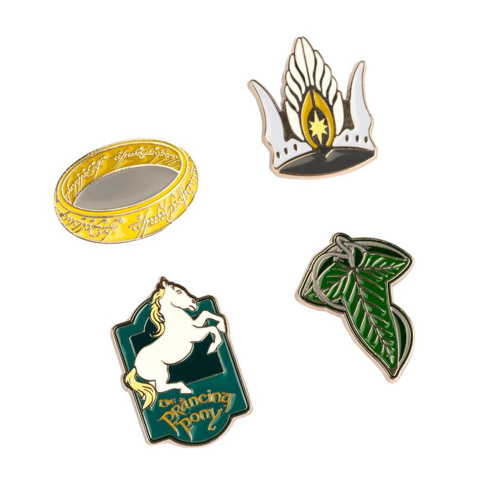 LORD OF THE RINGS - Set of 4 Pin's