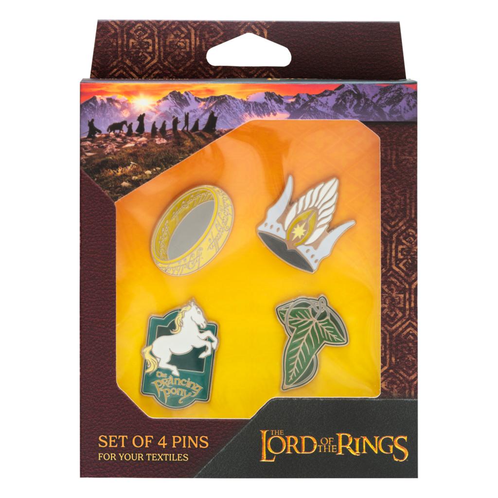 LORD OF THE RINGS - Set of 4 Pin's