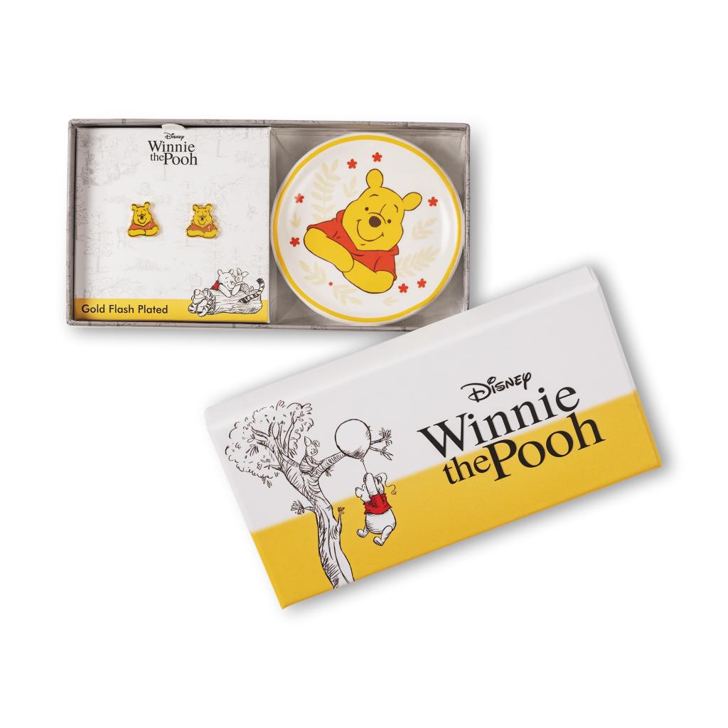 WINNIE THE POOH - Gift Box - Earrings + Trinket Tray