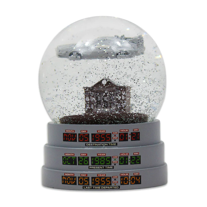 BACK TO THE FUTUR - Snow Globe 65mm