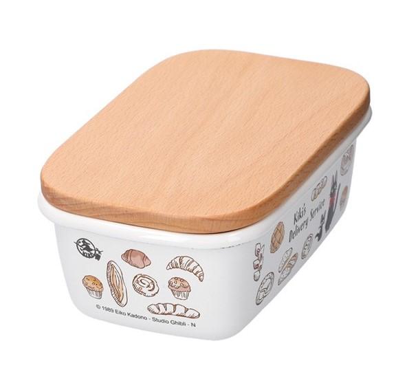 STUDIO GHIBLI -Kiki Delivery Service - Enamel Butter Dish 150x100x65mm