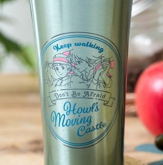 HOWL'S MOVING CASTLE - Don't Be Afraid - Metal Tumbler 400ml