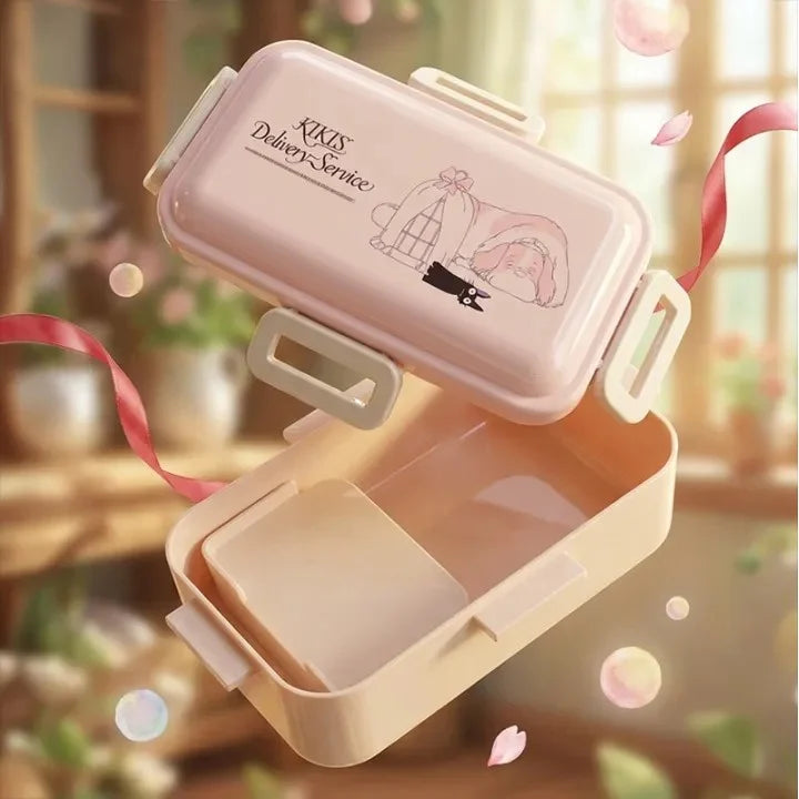 KIKI'S DELIVERY SERVICE - Jiji & Jeff - Lunch box 4 locks 530ml