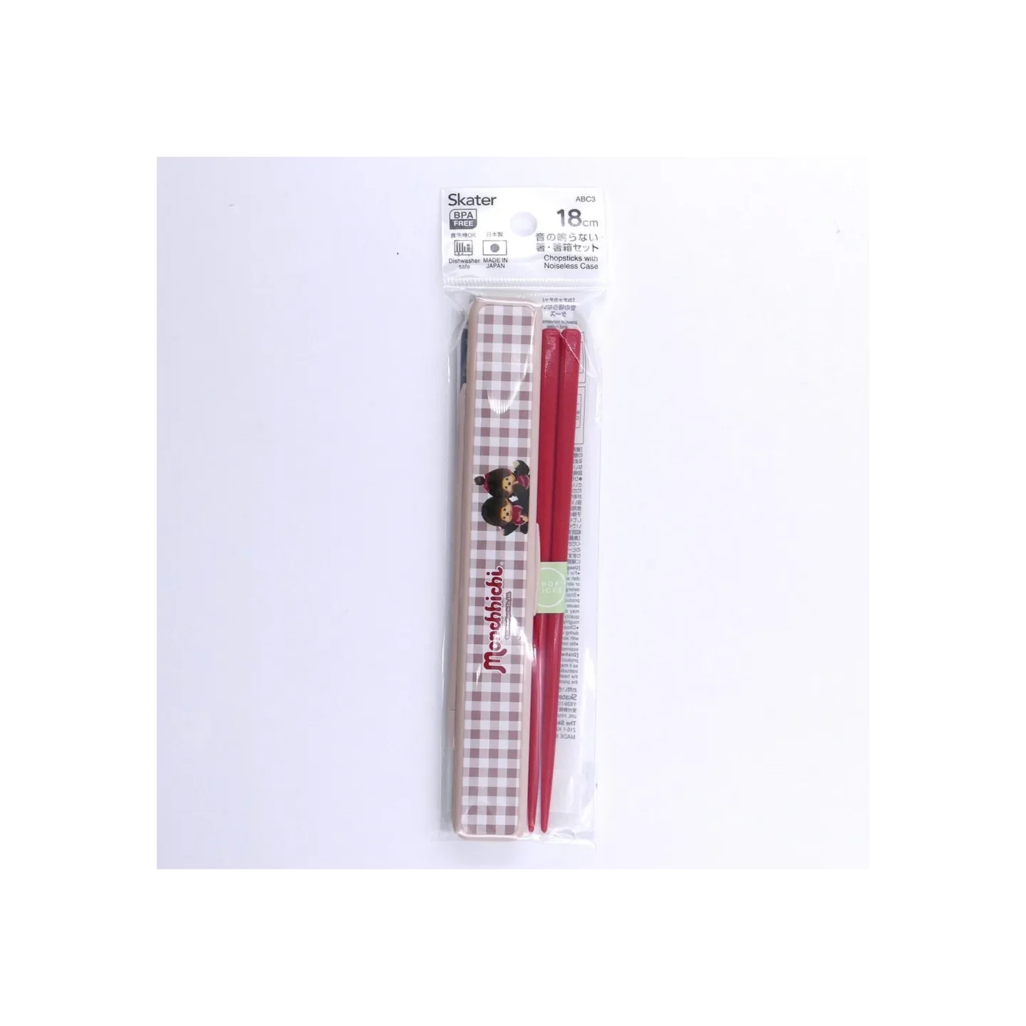 MONCHHICHI - Chopsticks box Set 18 cm