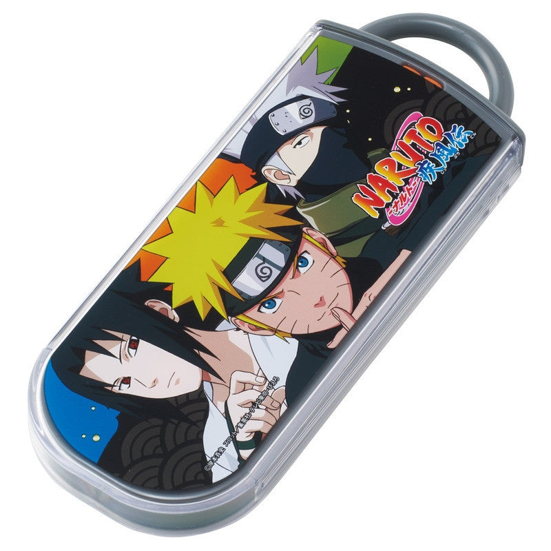 NARUTO - Team 7 - Chopstick spoon and fork set