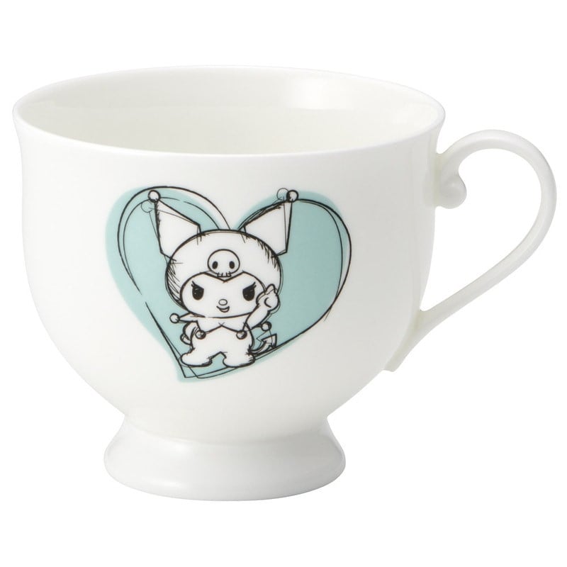 HELLO KITTY - Kuromi - Cup and saucer "Bone China" 240ml