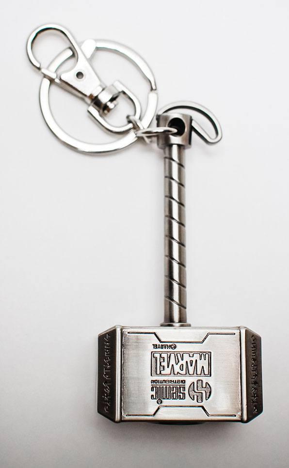 MARVEL - 3D Metal Keychain Blister Box - Thor Hammer