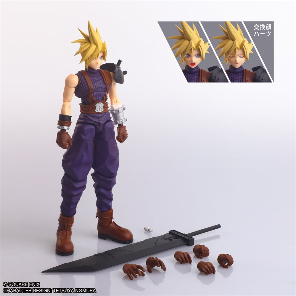 FINAL FANTASY VII Remake - Cloud - Structure Arts Cloud Strife 16cm
