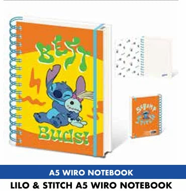 LILO & STITCH - Best Buds - A5 Wiro Notebook