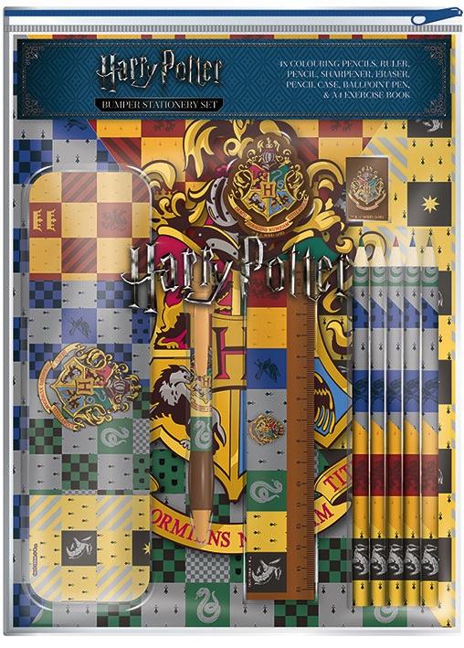 HARRY POTTER - Bumper Stationary Set - House Crest