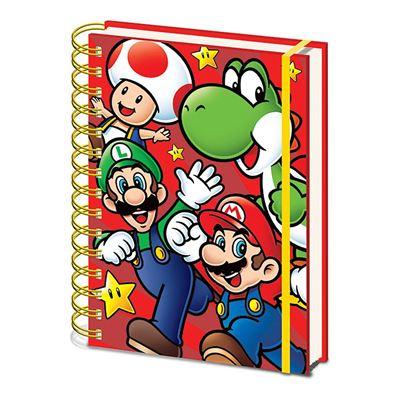 SUPER MARIO - Core Run - A5 Wiro Notebook