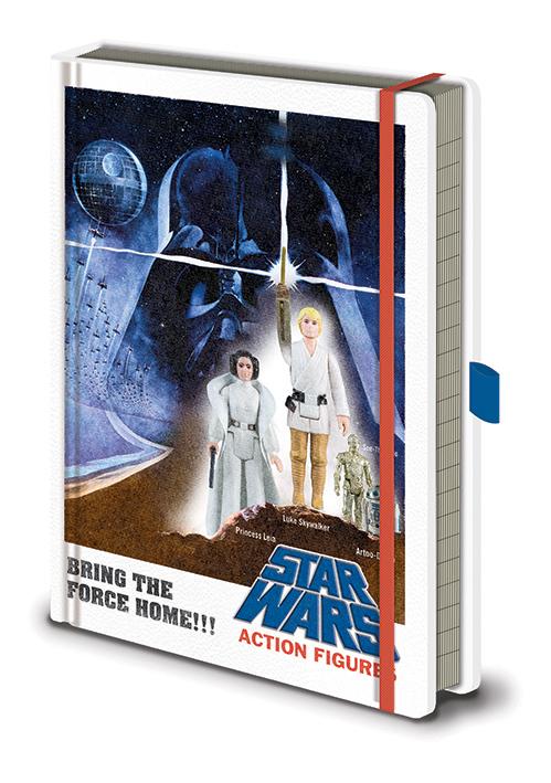 STAR WARS - Action Figures - Notebook A5 Premium