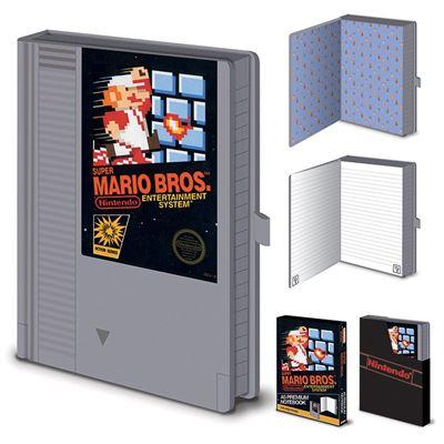 SUPER MARIO BROS NES - Cartridge - Notebook A5 Premium