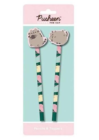 PUSHEEN - Botanical - Pencil & Topper 2PK