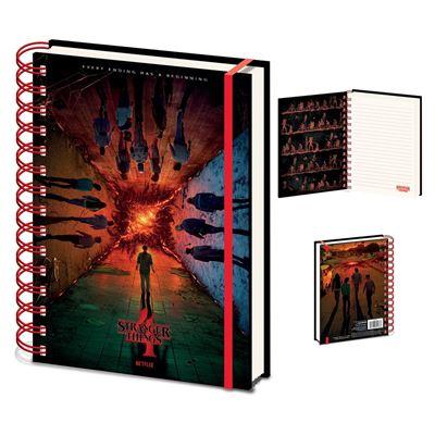 STRANGER THINGS 4 - Every Ending has a Beginning - Wiro Notebook A5