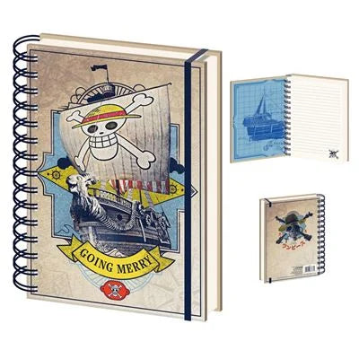 ONE PIECE NETFLIX - Going Merry - A5 Wiro Notebook