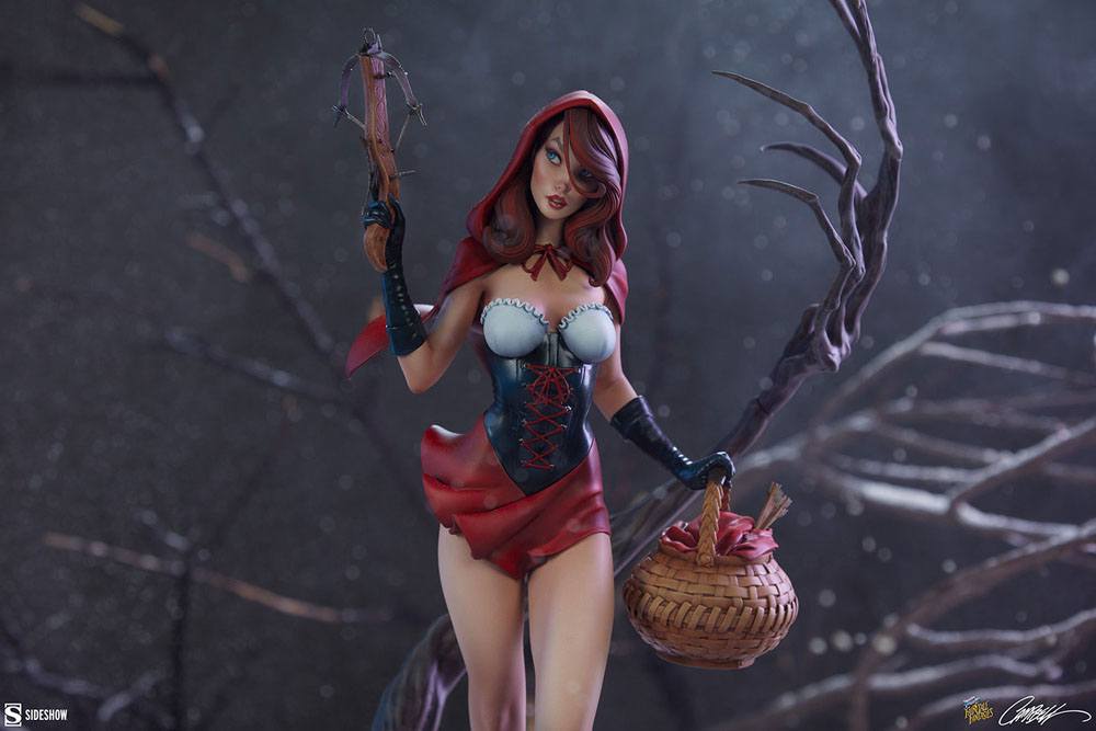 FAIRYTALE FANTASIES - Red Riding Hood - Statue '48x22x22cm'
