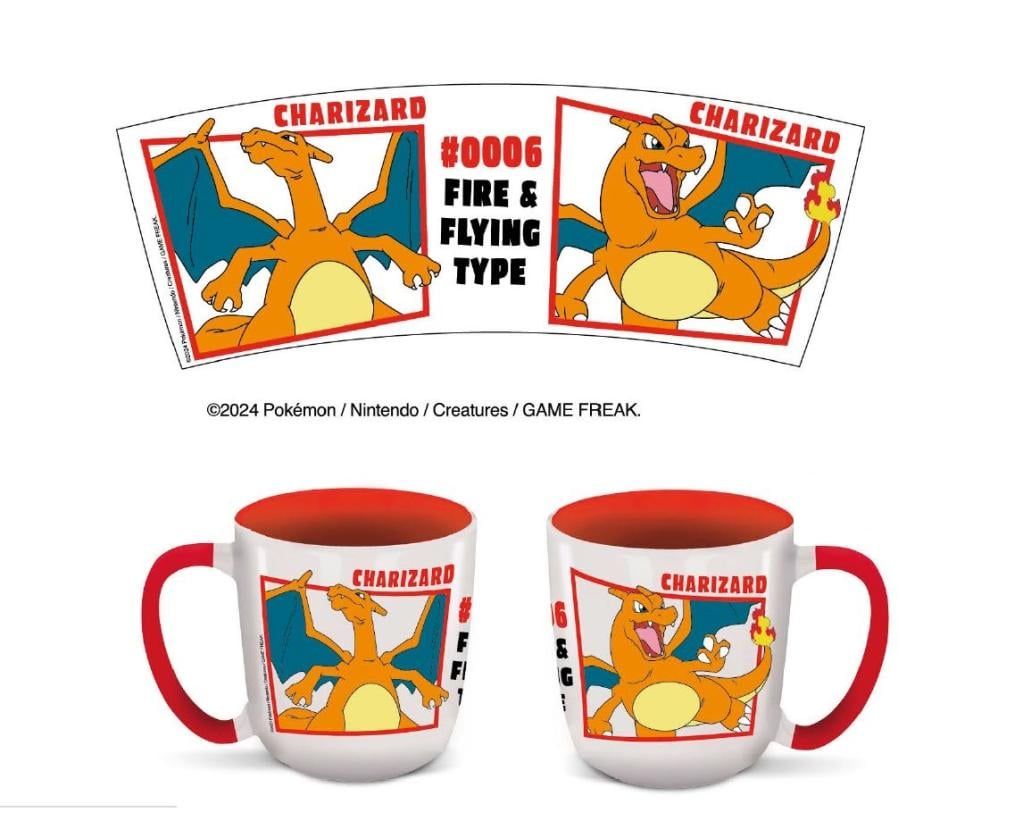 POKEMON - Charizard - Mug Elite Colored Inner - 13Oz