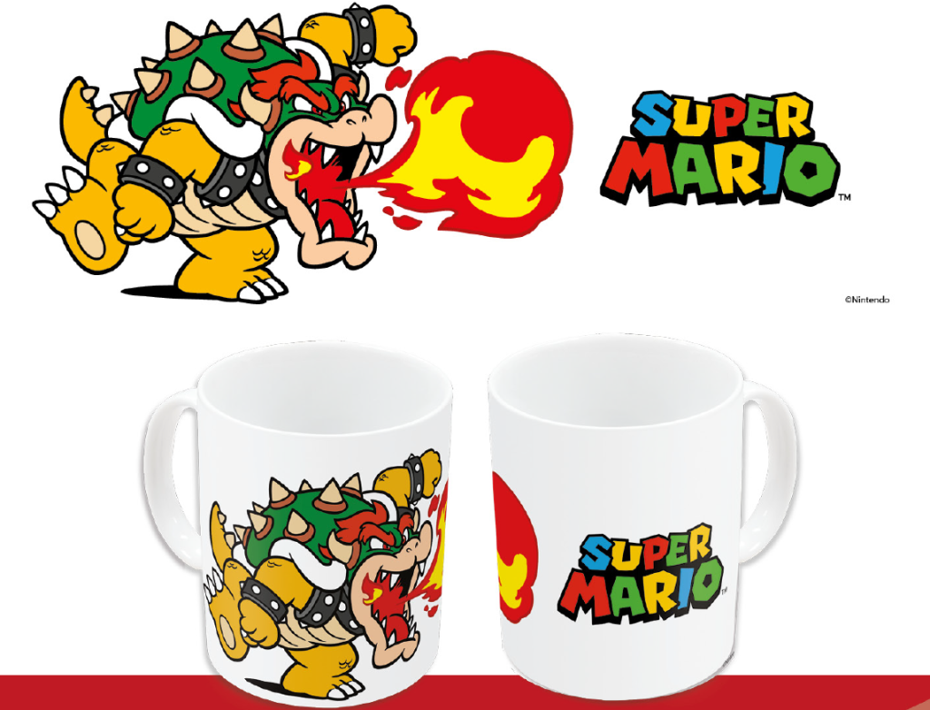 SUPER MARIO - Bowser - Ceramic Mug 11oz