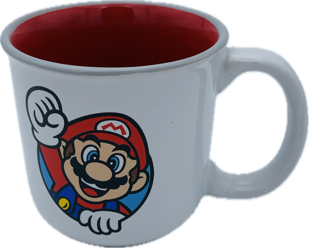 SUPER MARIO - Mario - Breakfast Mug - 14oz