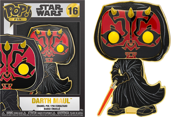 STAR WARS - Pop Large Enamel Pin N° 16 - Darth Maul