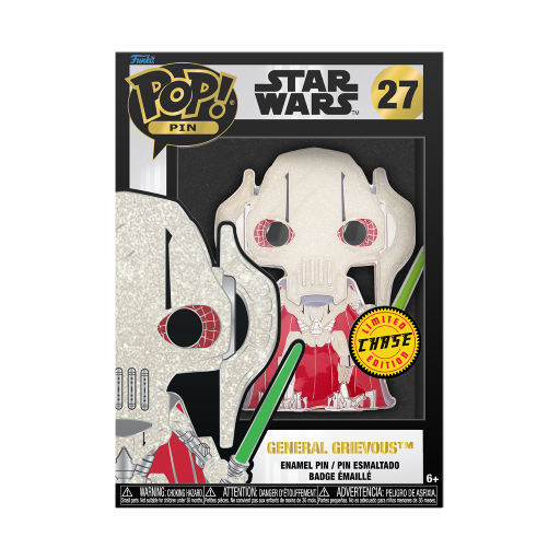 STAR WARS - Pop Large Enamel Pin N° 27 - General Grievous - Chase