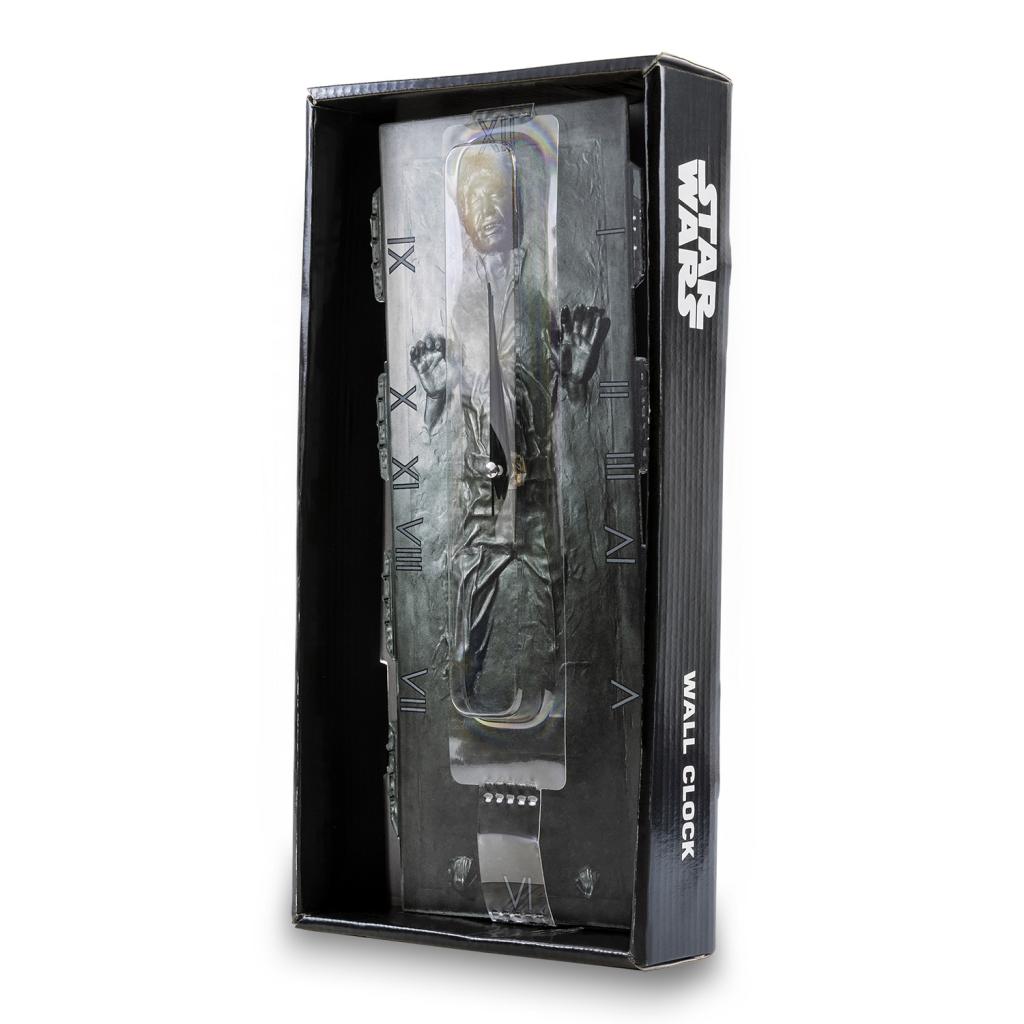 STAR WARS - Themed Black - Metal Wall Clock