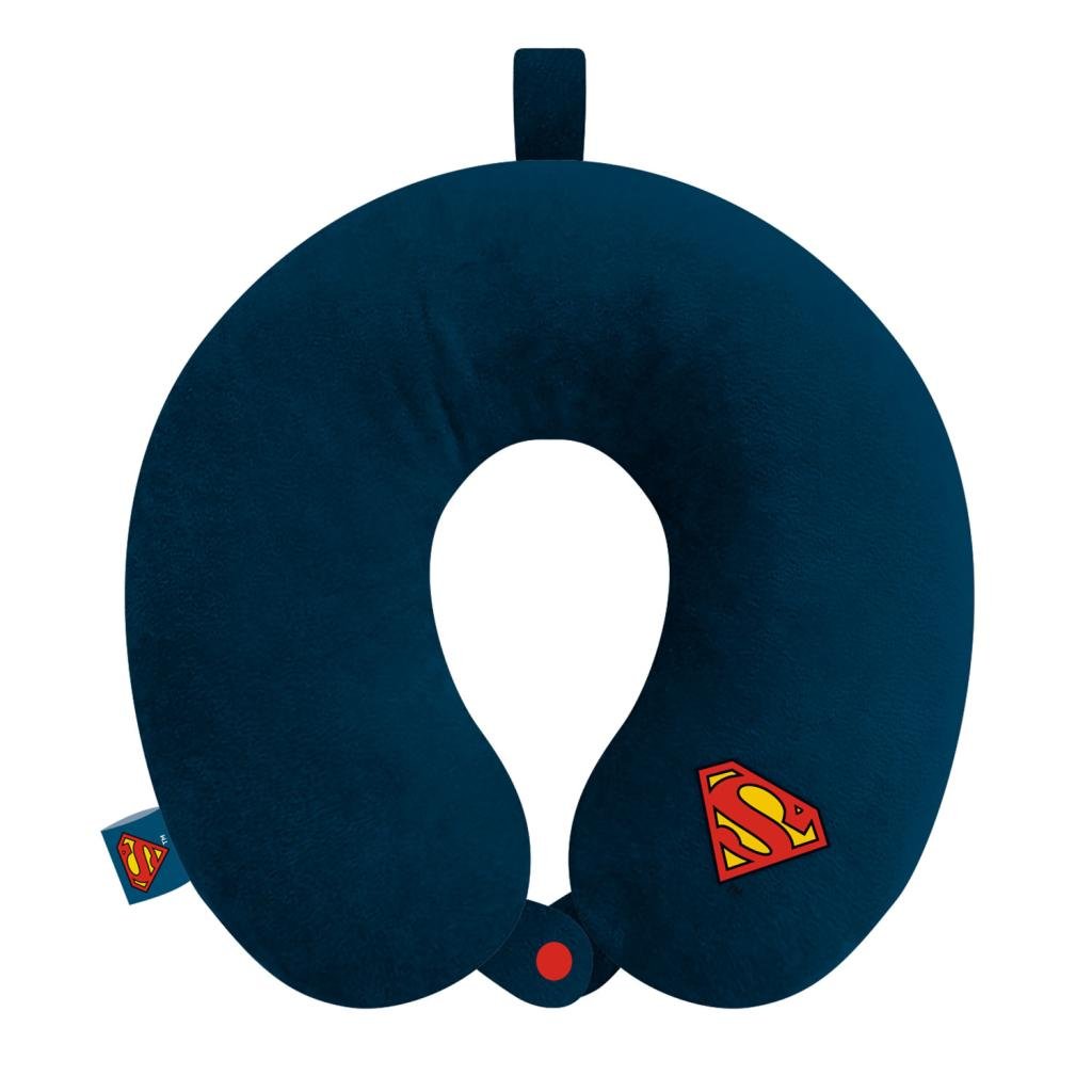 SUPERMAN - Logo - Velboa Travel Cushion