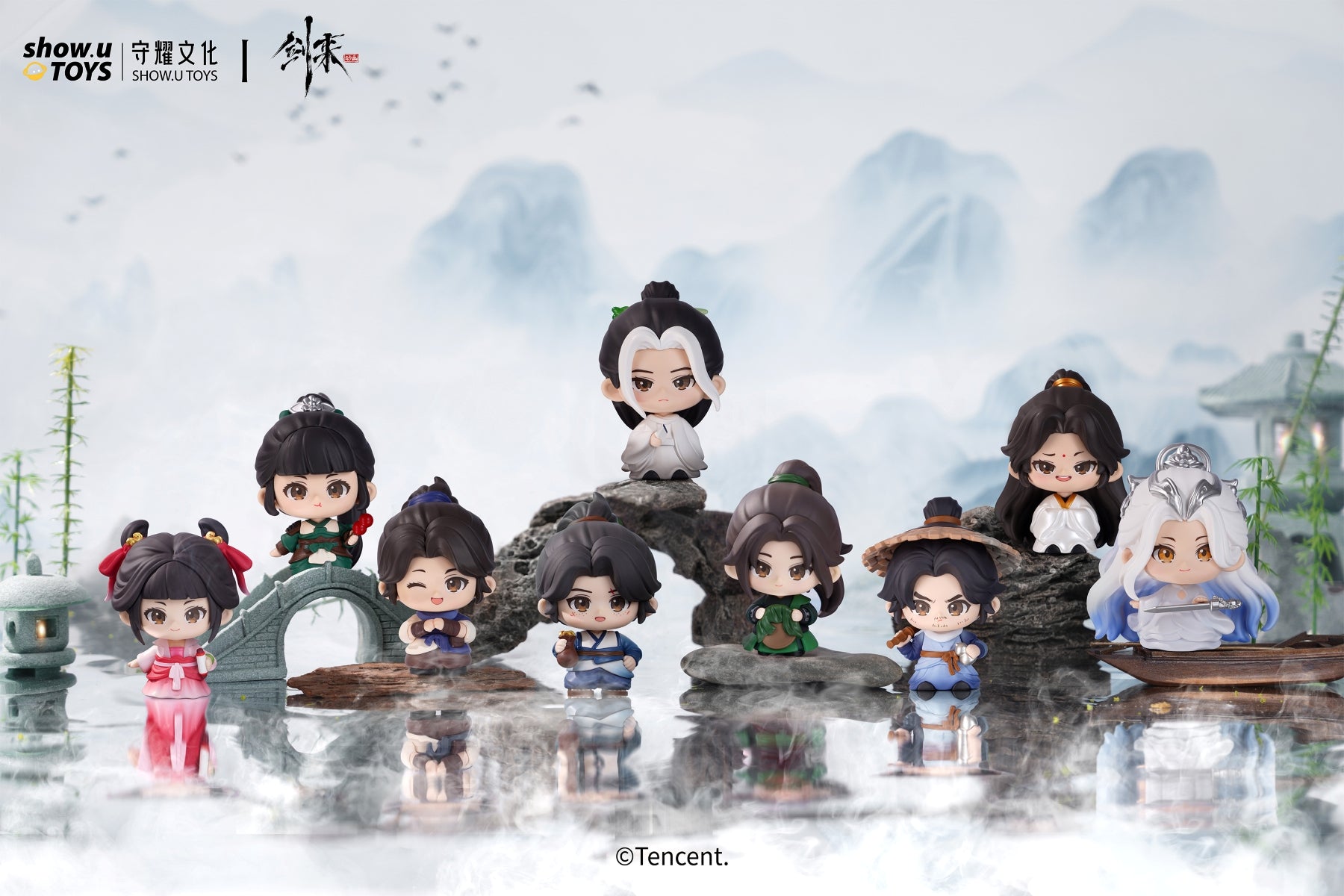 SHOW.U TOYS - Sword of coming Animation Q-Vers. BLIND BOX (8pcs) - 8cm