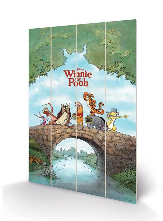 WINNIE THE POOH - Wood Print 40X59 - Wood Print