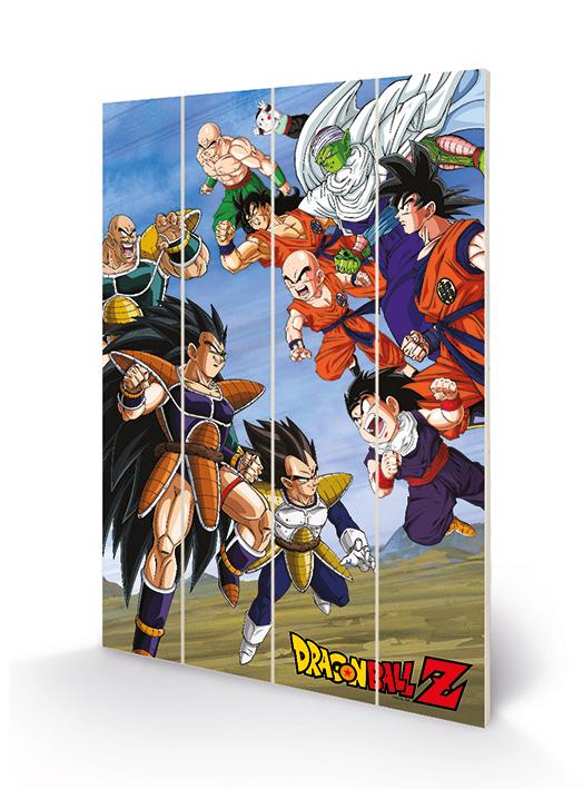 DRAGON BALL Z - Battle Clash - Wood Print 40x59cm