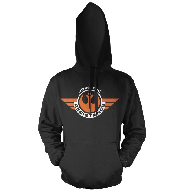 STAR WARS 7 - Sweatshirt Join The Resistance Hoodies Black (S)