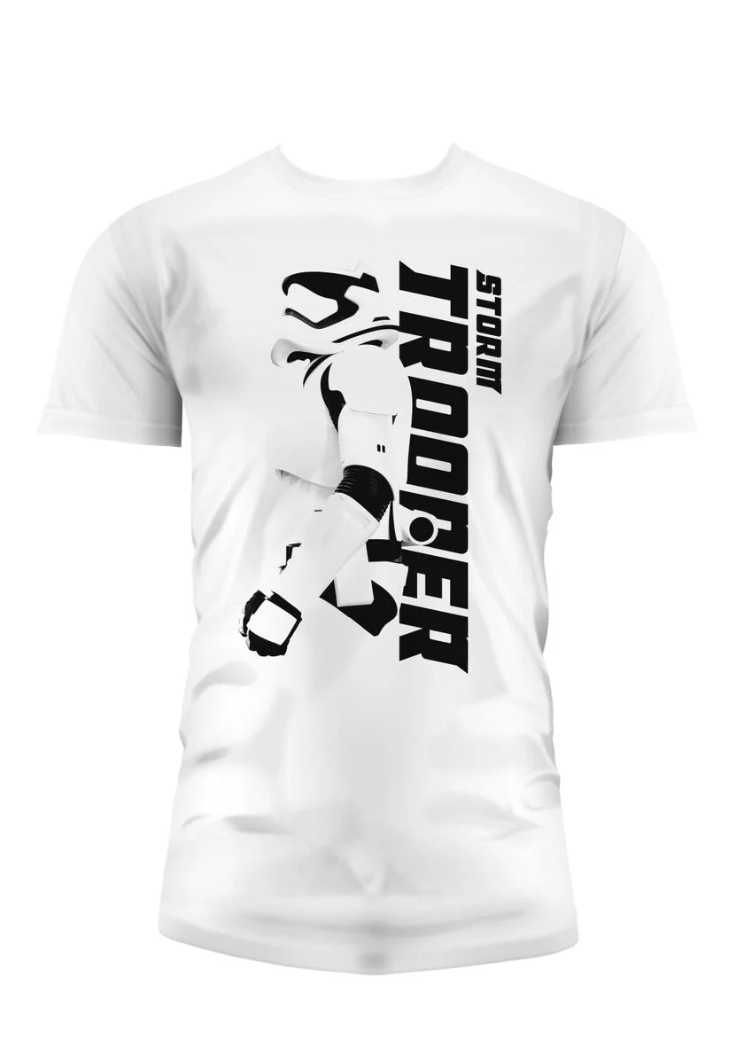 STAR WARS 7 - T-Shirt Storm Trooper - Weiß (XXL)
