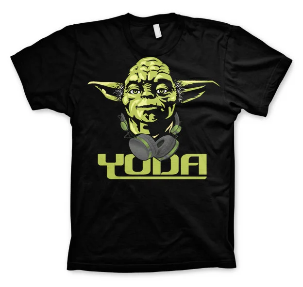 STAR WARS - T-Shirt Cool Yoda - Black (XXL)