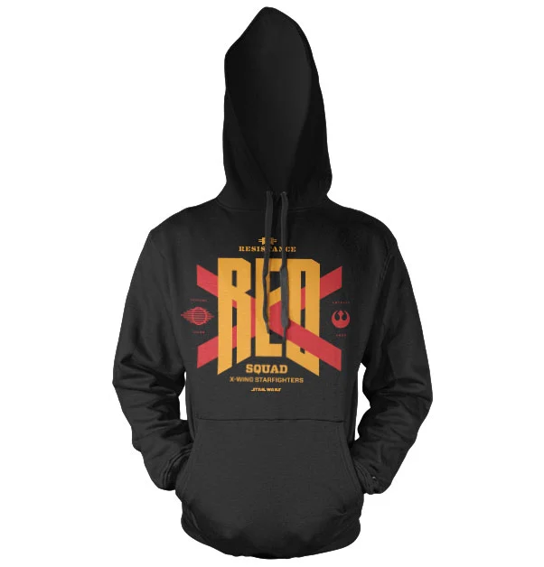 STAR WARS 7 - Sweatshirt Red Squad Hoodies - Black (S)