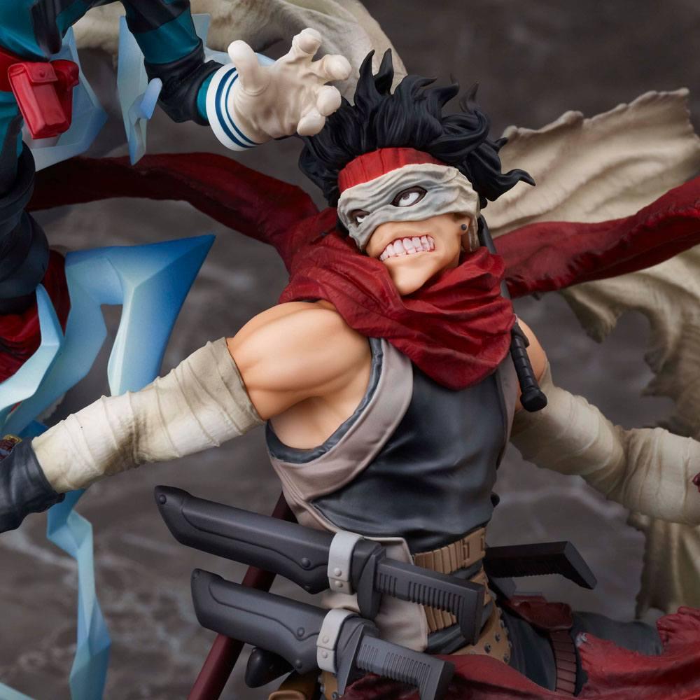 MY HERO ACADEMIA - Izuku Midoriya VS Stain - Statue PVC 30cm