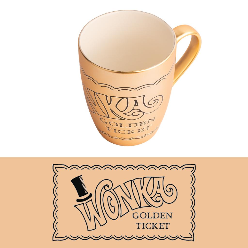 WILLY WONKA - Golden Ticket - Mug - 350 ml