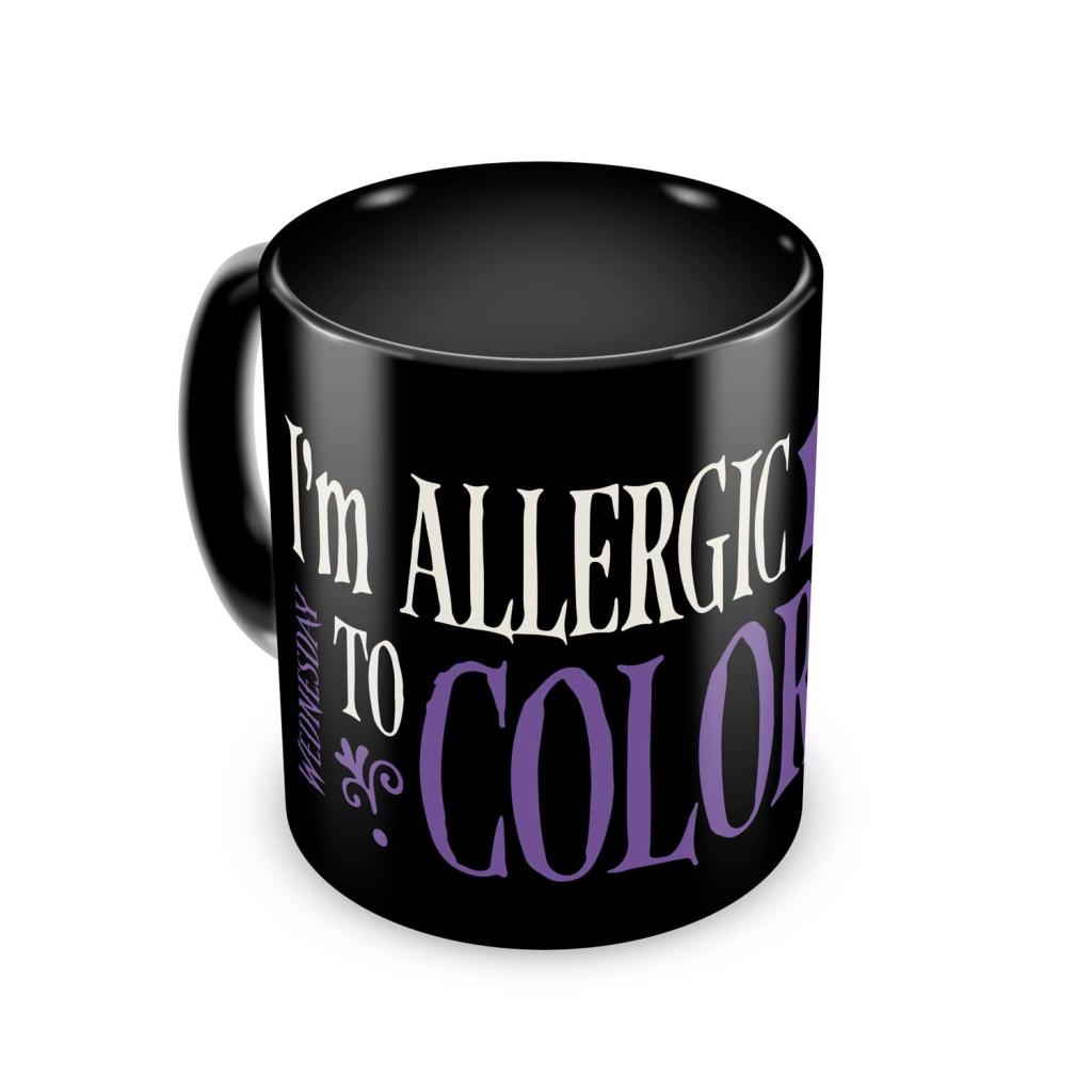 WEDNESDAY - 'I'm Allergic to Color' - Mug